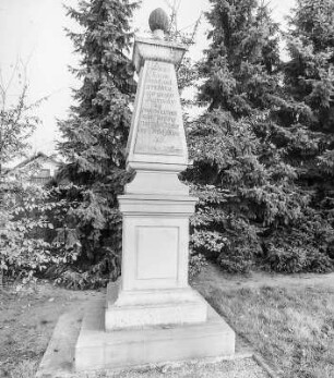 Luther-Denkmal (Friedhofsanlage); Rodgau, Mainzer Straße