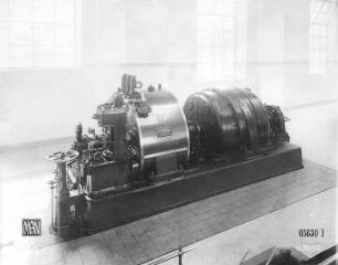 Gegendruckturbine (MAN) : Technikgeschichte | Maschinenbau | Kraftmaschinen | Dampfturbinen