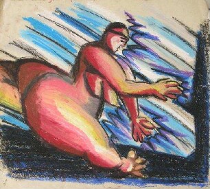 Figur in Bewegung