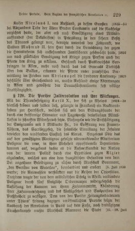 § 120. Die Pariser Julirevolution und ihre Wirkungen