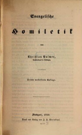 Evangelische Homiletik