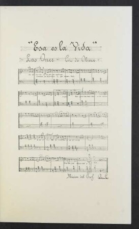 "Esa es la Vida"