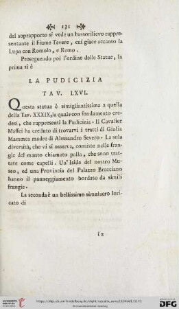 La Pudicizia Tav. LXVI