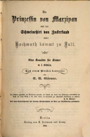 Kinder-Theater, 1