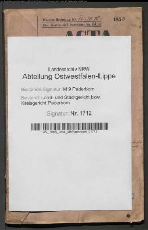Erblasser: Menke, Caspar: