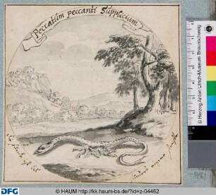 Emblem: Peccatum peccanti Supplicium