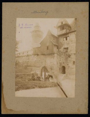 Vestnertor (Burgtor), Nürnberg: Ansicht