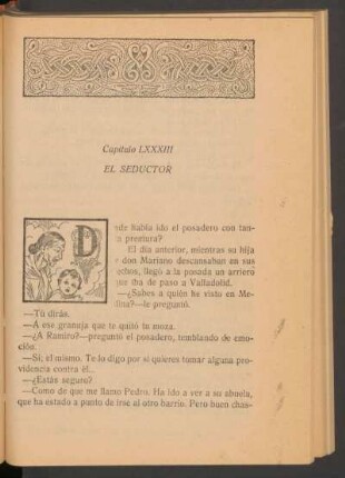 Capítulo LXXXIII - El seductor