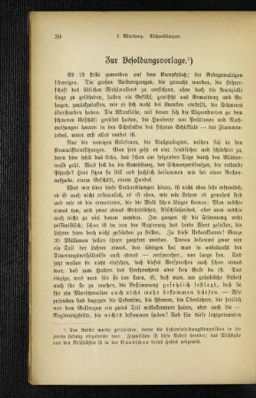 Zur Besoldungsvorlage