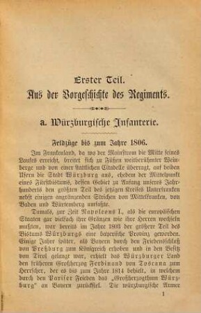 Das k. bayr. 12. Infanterie-Regiment "Prinz Arnulf" : geschichtlicher Abriß für die Mannschaften des Regiments
