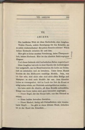 VII. Amiens.