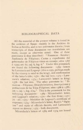 Bibliographical data