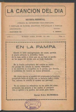 En la pampa