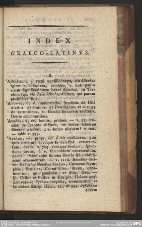 Index Graeco-Latinus