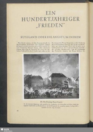 Ein Hundertjähriger "Frieden"