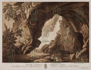 Grotte des Neptuns unterhalb Tivoli