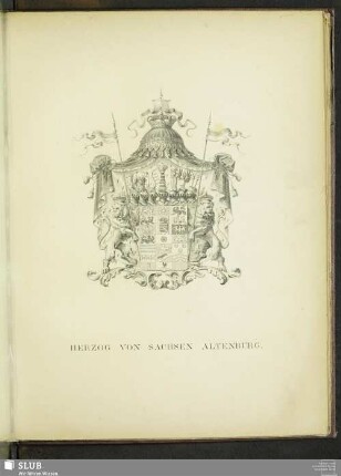 Herzog von Sachsen Altenburg