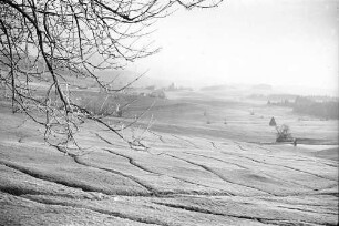 Breitnau: Winter über Breitnau; (Blick zum Dorf)