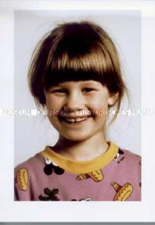 "Anke" aus der Serie: Kinder einer Schulklasse, Portraits 1990-1998
