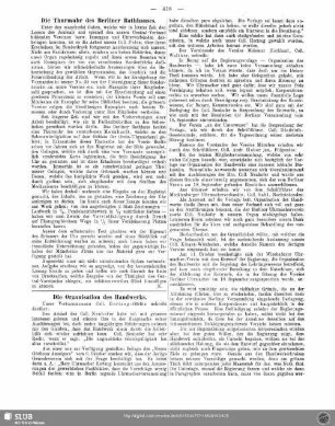 Die Thurmuhr des Berliner Rathhauses