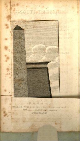 Indian Antiquities : or, dissertations, relative to the ancient geographical divisions ... of Hindostan ; Compared, throughout, with the religion, laws, government and literature of Persia, Egypt, and Greece, [3.] In which the Indian theology is continued, and the sacred edifices of Hindostan and Egypt are compared. - 1793. - VII S., S. 343 - 540 : 6 Ill.