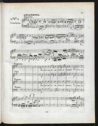 No. 5 Quartetto