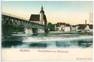 Rochlitz. Eisenbahnbrücke