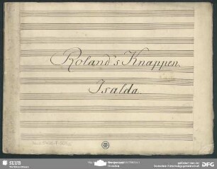 Rolands Knappen - Mus.5408-F-508a : LoWV 85