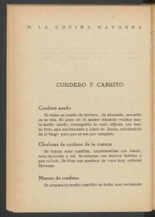 Cordero y cabrito
