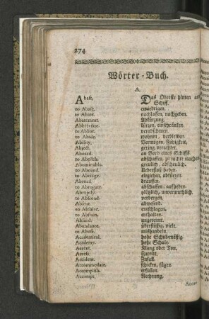 Wörter-Buch.