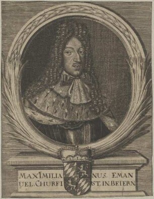 Bildnis von Maximilianus emanuel, Kurfürst von Bayern