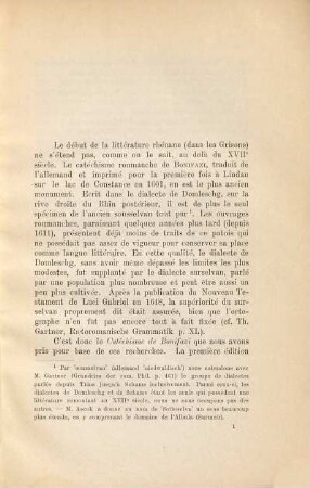 Études sur la phonétique de l'ancien dialecte sousselvan