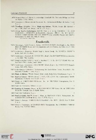 Frankreich (Nr. 3674-4038)
