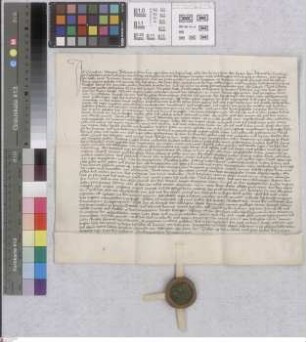 Otzberg: Revers Conrad v. Rodenstein gegen Ludwig Pfalzgrafen von Rhein wegen seiner Aufnahme zum Amtmann von Otzberg, Hering und Umstadt