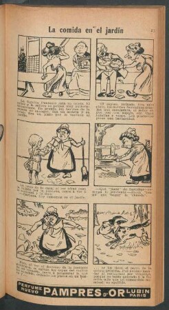 La comida en el jardín - [Cómic]