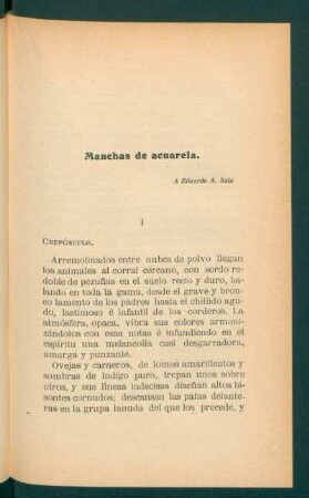 Manchas de acuarela.