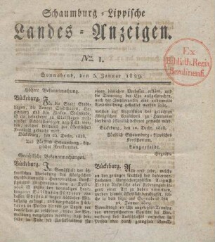 3. Januar-26sten December = Nro. 1-52