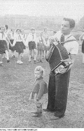 Dresden. Pionierorganisation "Ernst Thälmann". II. Pioniertreffen, Vorbereitung, 1955