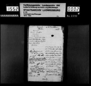 Ortsvorsteher zu Dorfmerkingen