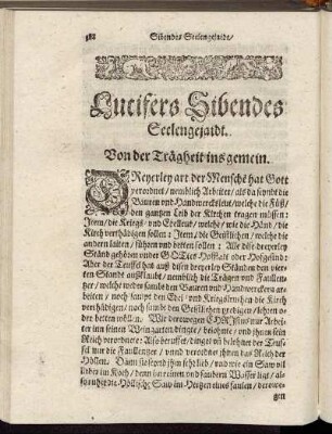 Lucifers Sibendes Seelengejaidt.