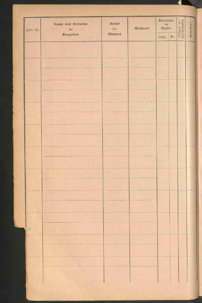 Standesamtsbuch der Stadt Aschaffenburg: Register Eheschließungen 1927 - 1929
