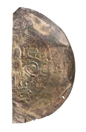 Münze, Brakteat (Hälbling), um 1208-1215