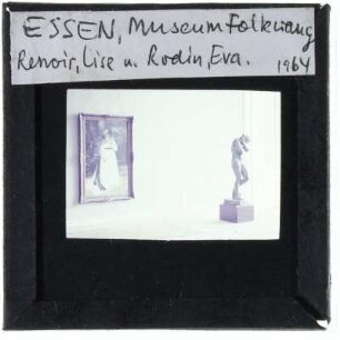 Essen, Museum Folkwang,Rodin, Eva (Serie),Renoir, Lise mit Sonnenschirm