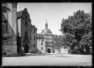 Bad Mergentheim. Innenhof Deutschordensschloss (Schloss Mergentheim)