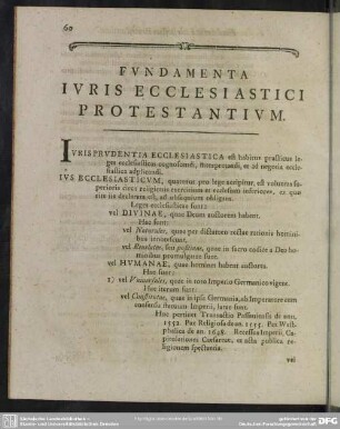 Fundamenta Iuris Ecclesiastici Protestantium