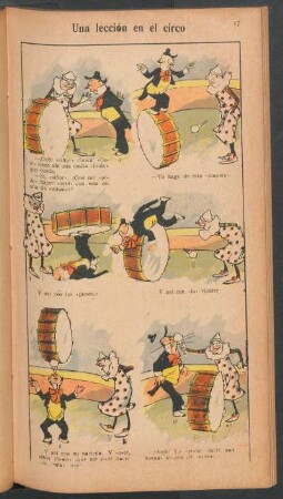 Una lección en el circo - [Cómic]