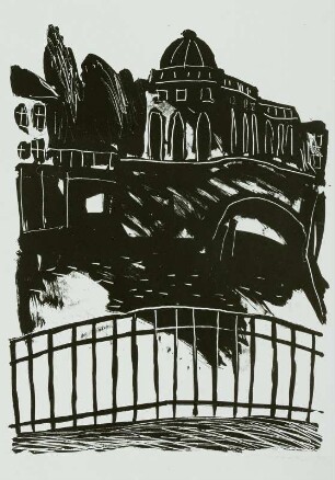 Blick zum Bodemuseum