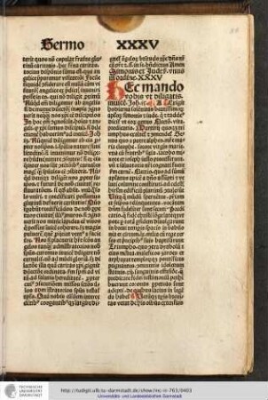 Hec mando vobis... Johannis 15. Exigit hodierna solennitas beatissimorum apostolorum Simonis et Iude qui et Taddeus dicitur ut eorum genus...