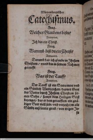 Württembergischer Katechismus