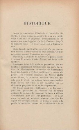 Historique